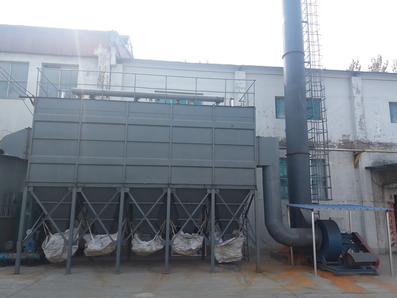 布袋除塵器現場